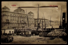 Karta pocztowa, zbi&oacute;r widok&oacute;w: Fiume, Su&scaron;ak i Abbazia (Rijeka i Opatija)