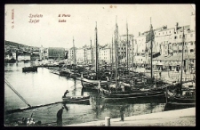 Karta pocztowa: Split &ndash; port