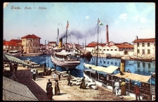 Karta pocztowa: Grado &ndash; port