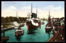 Karta pocztowa : Gdańsk, Nowy Port