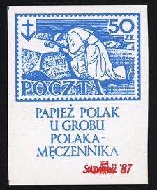 Papież Polak u grobu Polaka męczennika