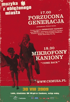 Muzyka z Oblężonego Miasta : Porzucona Generacja : Mikrofony Kaniony