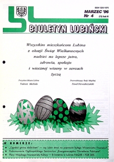 Biuletyn Lubiński nr 4 (72), marzec `96