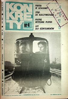 Konkrety nr 4 (450), styczeń `81