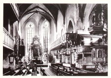 Lubin : wnętrze kościoła ewangelickiego