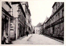 Lubin : nieistniejąca ulica Dolna Głogowska