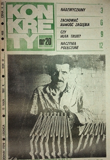 Konkrety nr 20 (466), maj `81