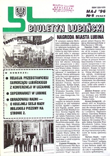 Biuletyn Lubiński nr 6 (74), maj `96