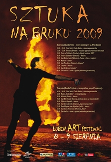 Sztuka na bruku 2009 : Lubin Art Festiwal