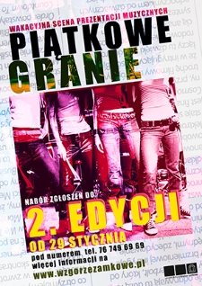 Piątkowe Granie : nabór zgłoszeń do drugiej edycji