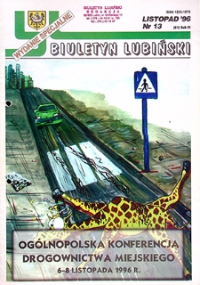 Biuletyn Lubiński nr 13 (81), listopad `96 : wydanie specjalne
