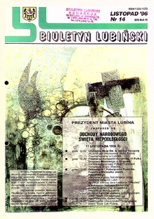 Biuletyn Lubiński nr 14 (82), listopad `96