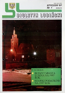 Biuletyn Lubiński nr 1 (84), styczeń `97