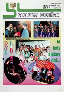 Biuletyn Lubiński nr 11 (93), wrzesień `97