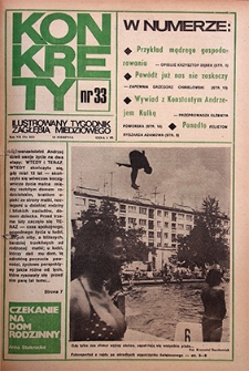 Konkrety nr 33 (325), sierpień `78