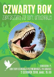 Czwarty rok : zapraszamy na tort urodzinowy