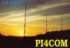 Karta QSL PI4COM : Niderlandy