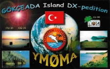 Karta QSL YM0MA : Turcja