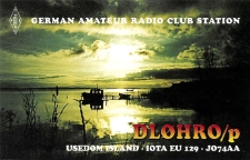 Karta QSL DL0HRO/P : Niemcy