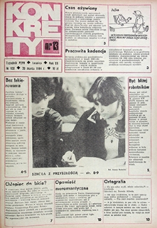 Konkrety nr 13 (608), marzec `84