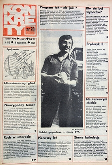 Konkrety nr 20 (615), maj `84