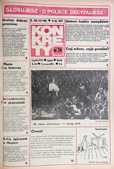 Konkrety nr 24 (619), czerwiec `84