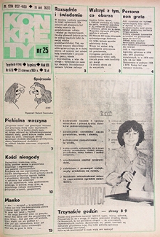 Konkrety nr 25 (620), czerwiec `84