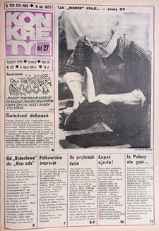 Konkrety nr 27 (622), lipiec `84