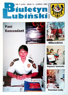Biuletyn Lubiński nr 7 (135), lipiec 2001