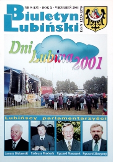 Biuletyn Lubiński nr 9 (137), wrzesień 2001