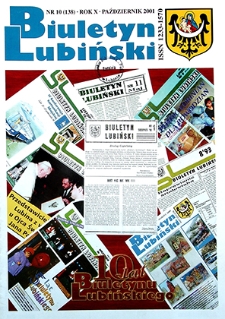 Biuletyn Lubiński nr 10 (138), październik 2001