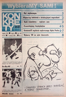 Konkrety nr 22 (877), czerwiec `89