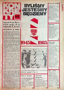 Konkrety nr 18 (665), maj `85
