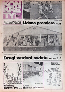 Konkrety nr 31 (678), sierpień `85