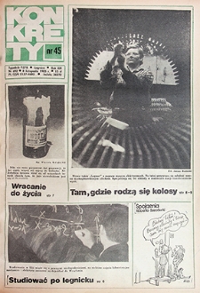 Konkrety nr 45 (692), listopad `85