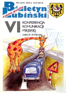 Biuletyn Lubiński nr 3 (155), maj 2003 : wydanie specjalne