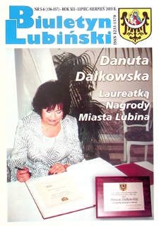 Biuletyn Lubiński nr 5 (156), 6 (157), lipiec, sierpień 2003