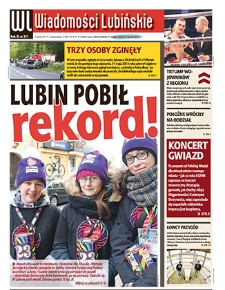 Wiadomości Lubińskie nr 371, styczeń 2015