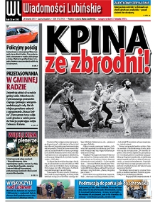 Wiadomości Lubińskie nr 399, sierpień 2015