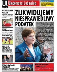 Wiadomości Lubińskie nr 406, październik 2015