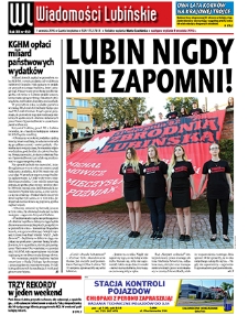 Wiadomości Lubińskie nr 450, wrzesień 2016
