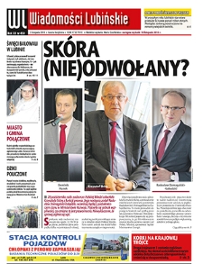 Wiadomości Lubińskie nr 459, listopad 2016