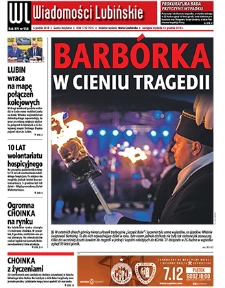 Wiadomości Lubińskie nr 558, grudzień 2018