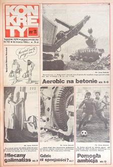 Konkrety nr 11 (710), marzec `86