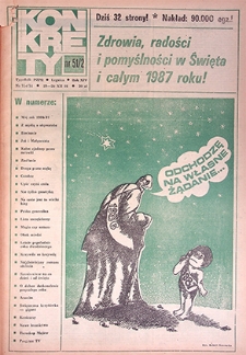 Konkrety nr 51/52 (750/51), grudzień `86