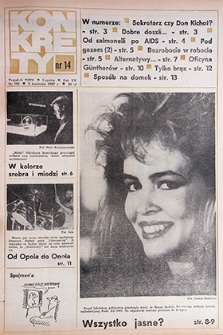 Konkrety nr 14 (765), kwiecień `87