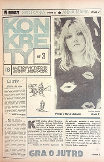 Konkrety nr 3 (36), styczeń `73