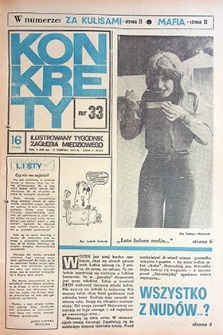 Konkrety nr 33 (66), sierpień `73