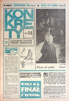Konkrety nr 44 (77), listopad `73
