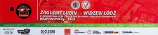 Zagłębie Lubin &ndash; Widzew Ł&oacute;dź